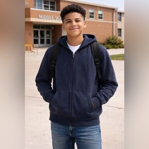 OLD NAVY Hoodie XL (14-16) Navy Blue